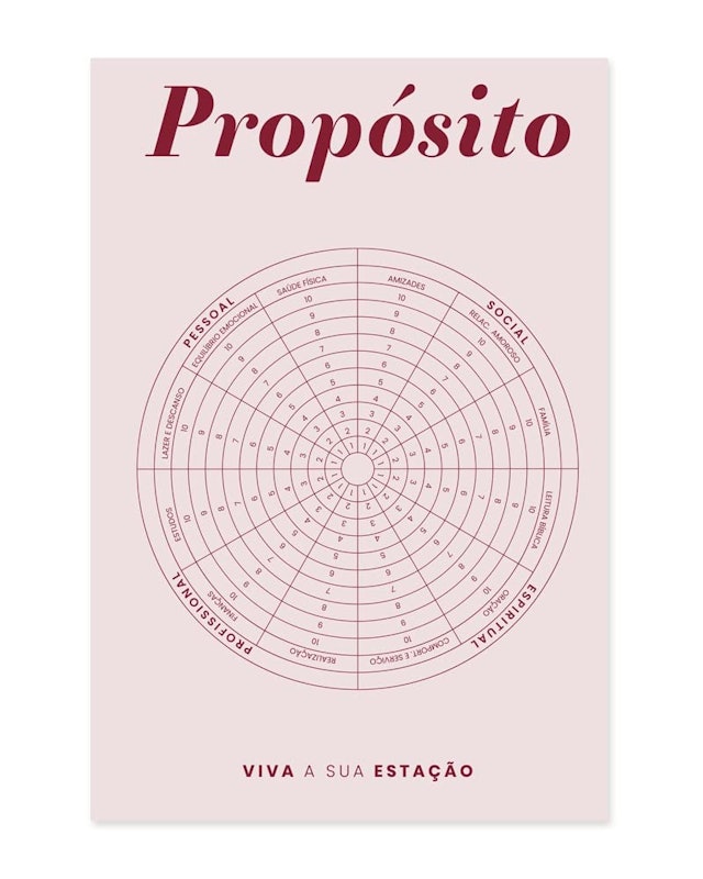 Planner Estações Vermelho 4