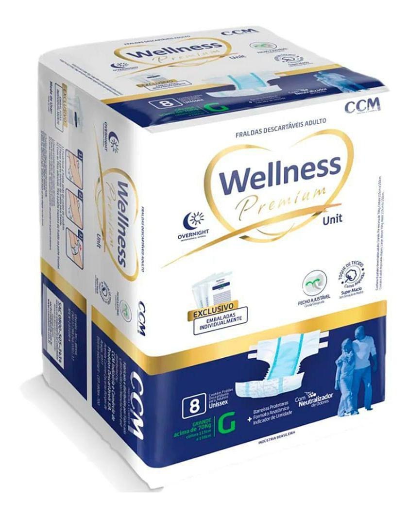 Fralda Geriátrica Wellness 1
