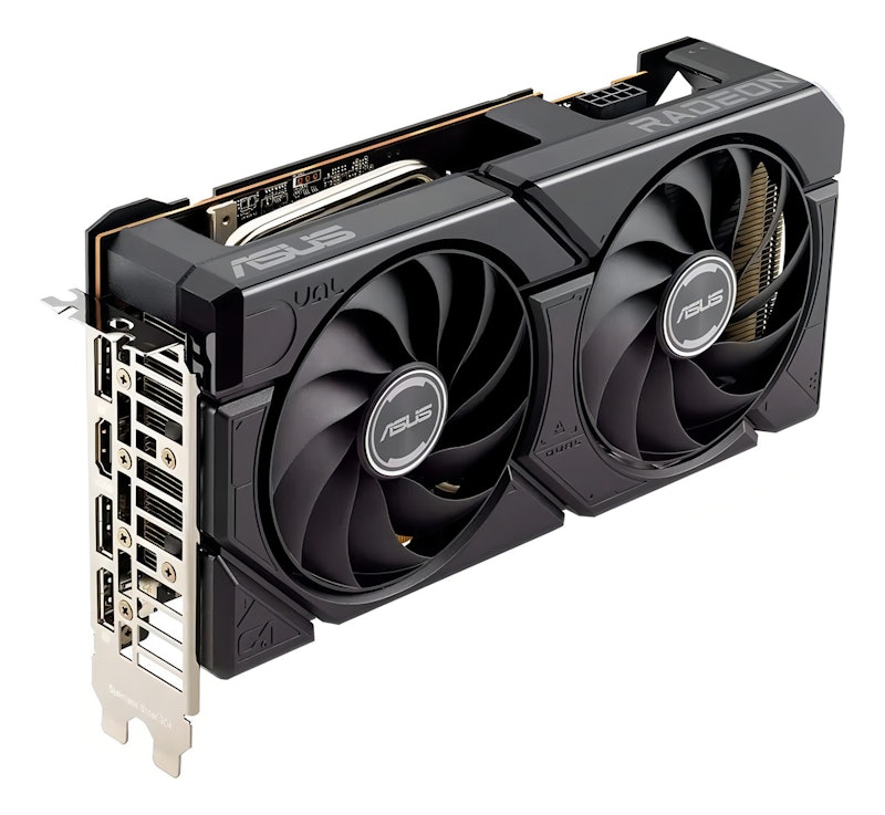 A ASUS Dual Radeon RX 7600 EVO OC Edition de 8 GB GDDR6 3