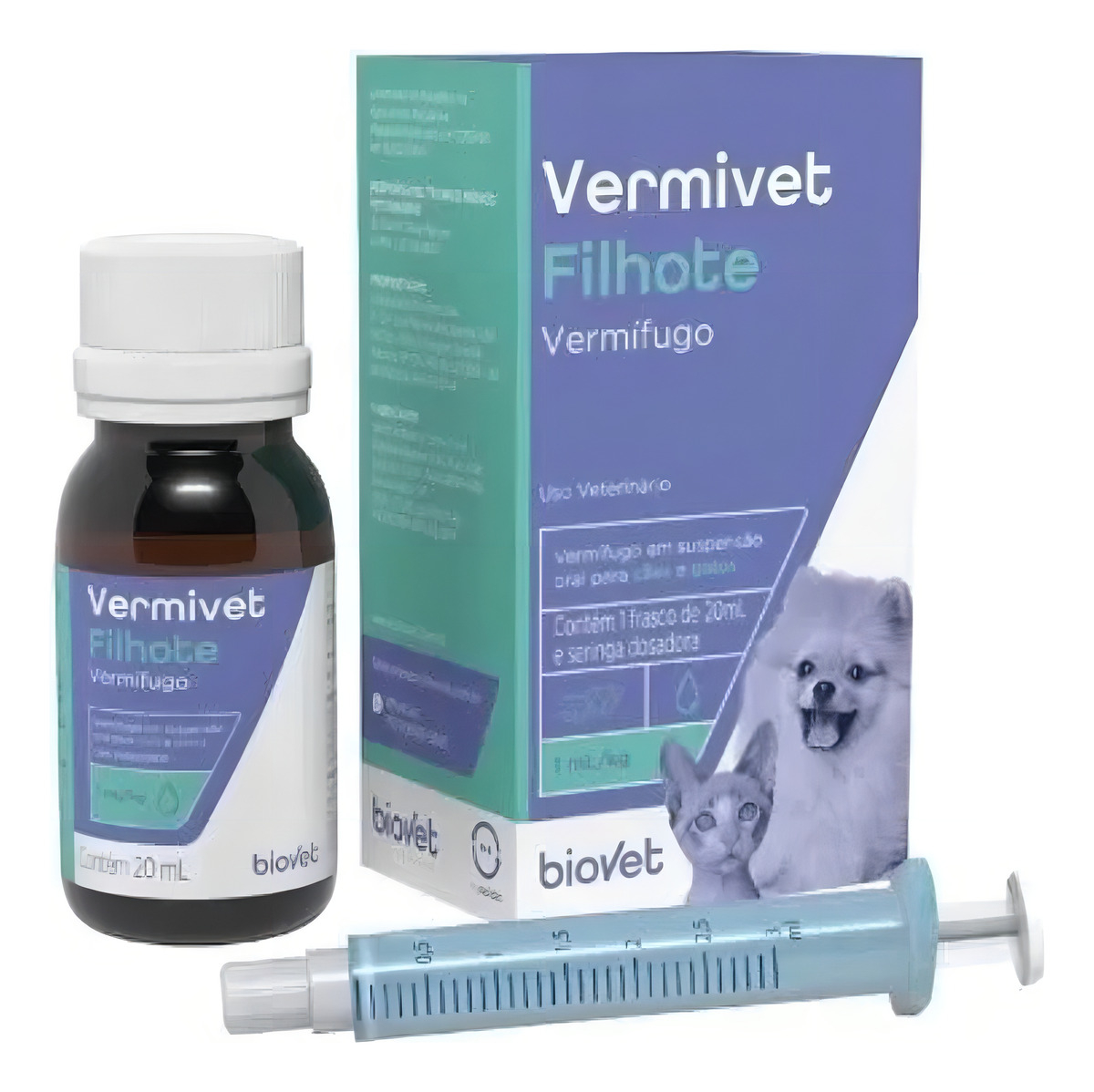 Vermífugo Vermivet Filhote 2