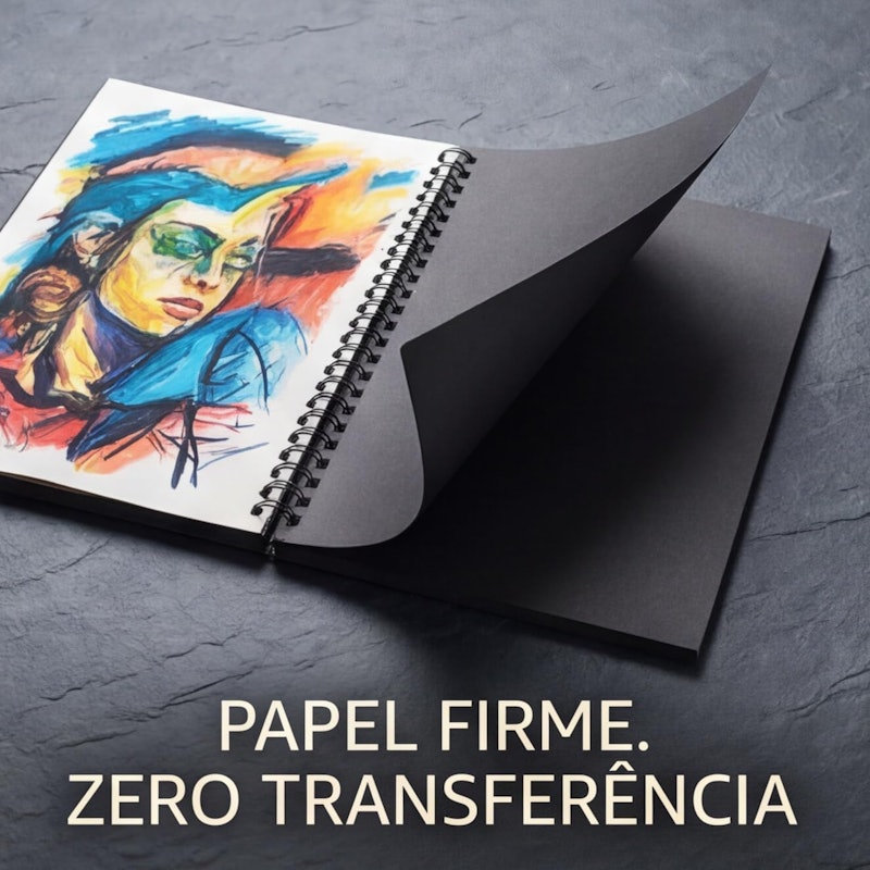 Caderno Sketchbook Desenho Artístico Profissional Esboço A4 5