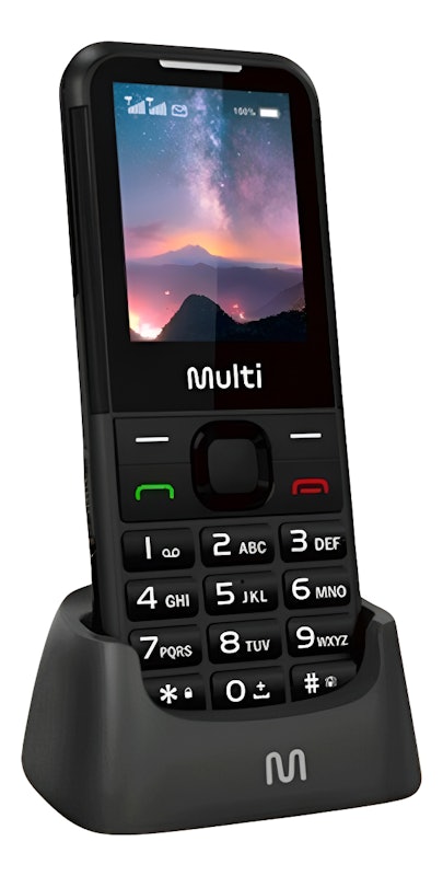 Celular Multi Vita 4G c/ Base Carregadora 1