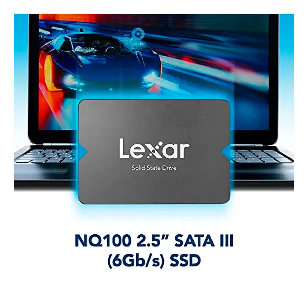 SSD Lexar NQ100 SATA III (6 Gb/s) de 2,5” 2