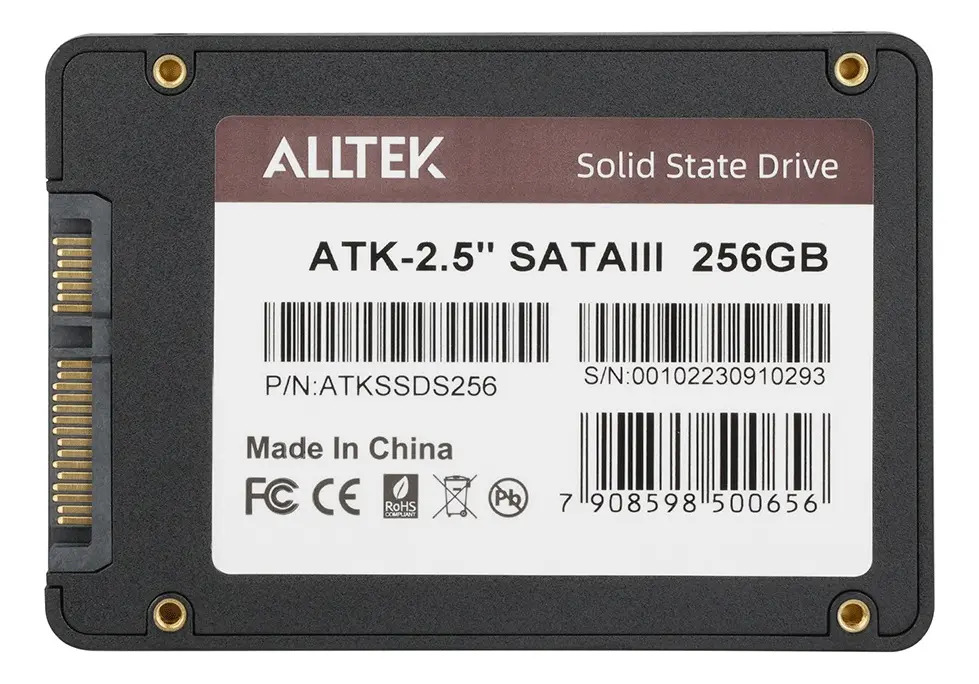 SSD AllTek In 2.5 SATA III 6 Gbs 2