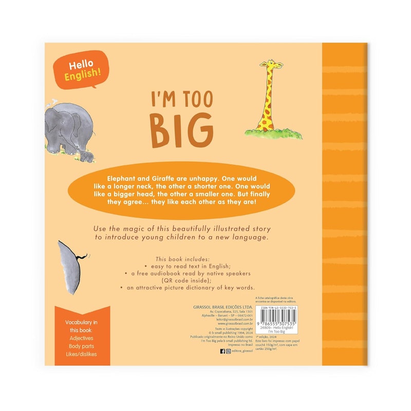 Hello English - I'm too Big 2