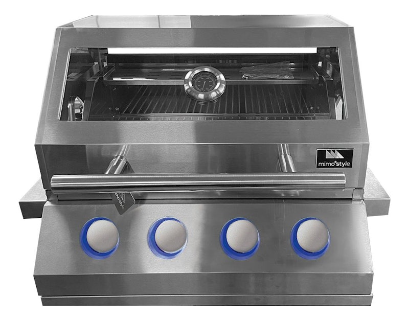 Churrasqueira a Gás Inox de Embutir 4 Queimadores 1