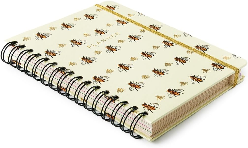 Planner Permanente Wire-o Melissa Financeiro Favo de Abelhas 3