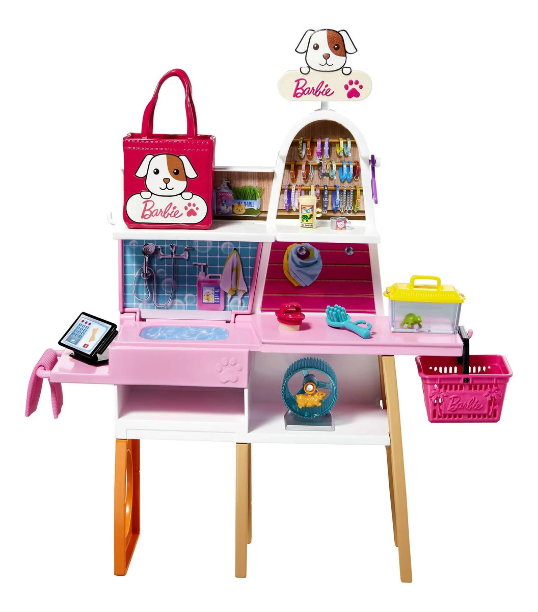 Barbie Conjunto de Brinquedo Loja de Animais 2