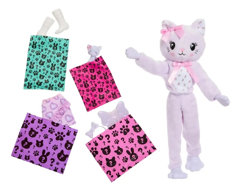 Barbie Cutie Reveal Boneca Gatinho Roxo 3