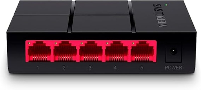 Switch Gigabit de Mesa com 5 Portas 1