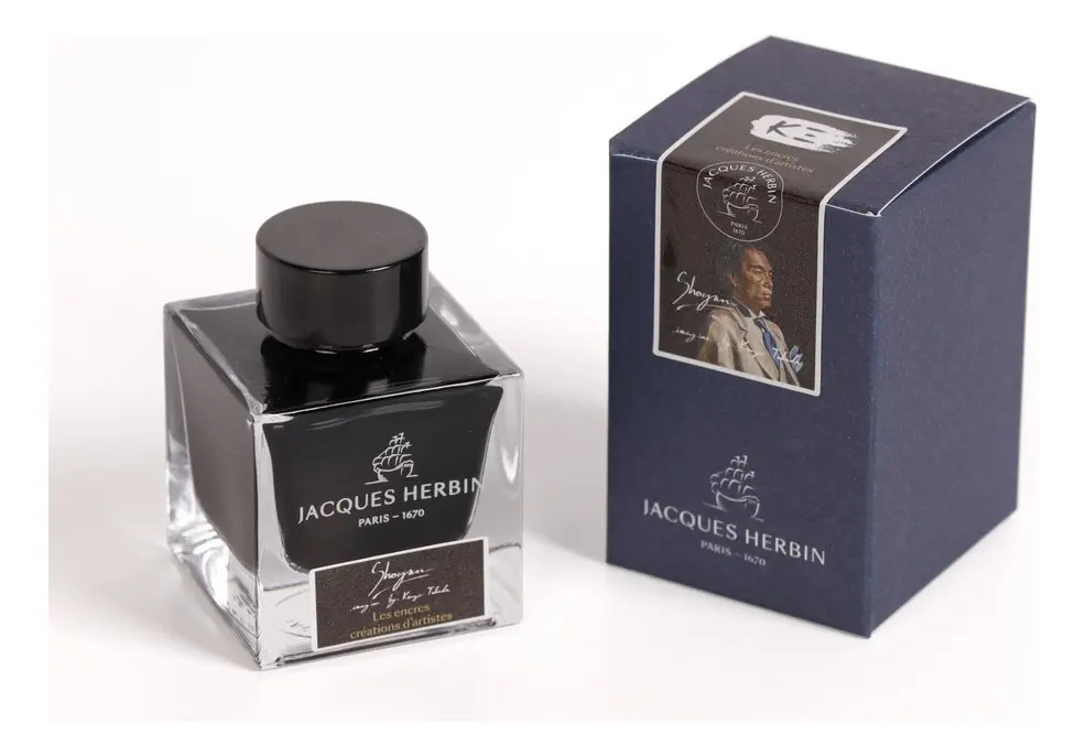 Tinta para Caneta Tinteiro Jacques Herbin Shogun By Kenzo Takada 2