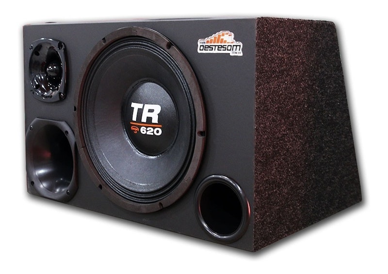 Caixa de Som Trio Woofer Triton 620 600 + Driver + Tweeter 3