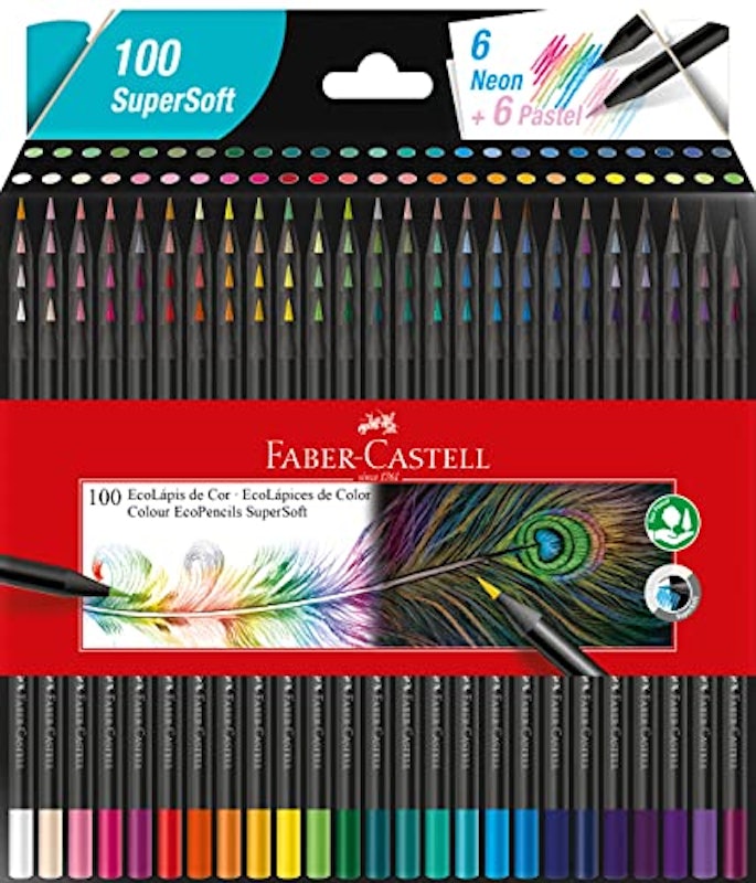 Lápis de Cor EcoLápis SuperSoft 100 Cores 1