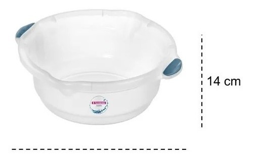 Bacia Plástico Sanremo 8,6L 2