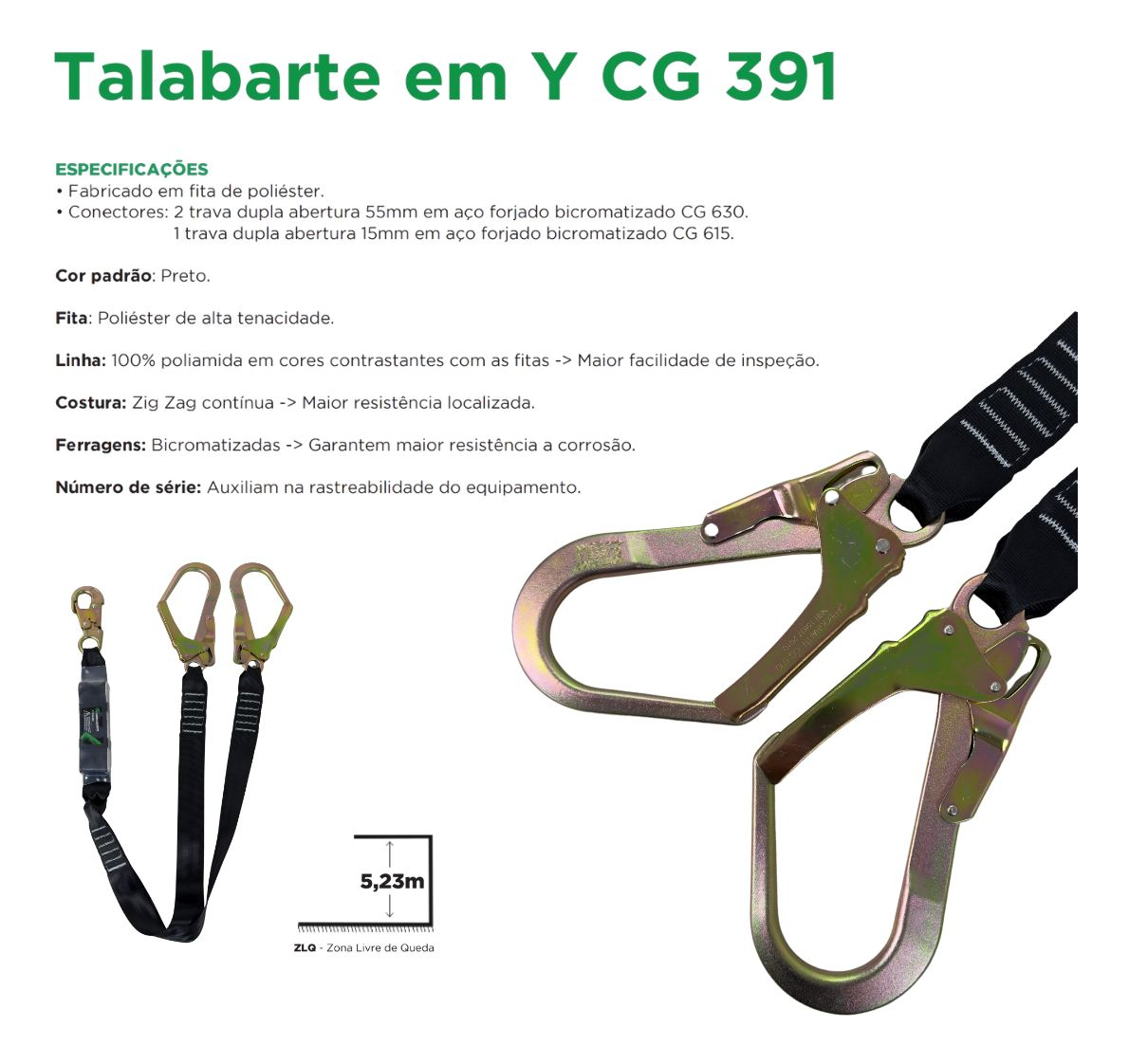 Talabarte em Y 3