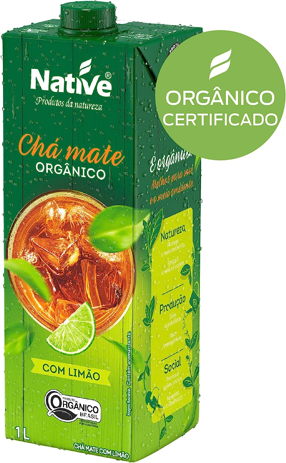 Chá Mate Limão Orgânico Native 3