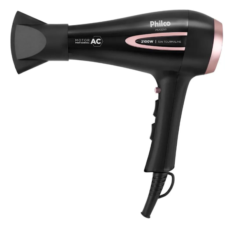 Secador de Cabelo com Íons Tourmaline 2100 W 1