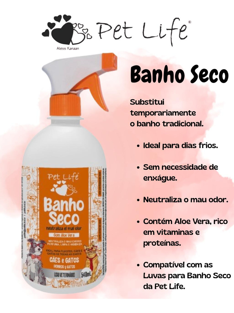 Banho Seco Pet Life 3