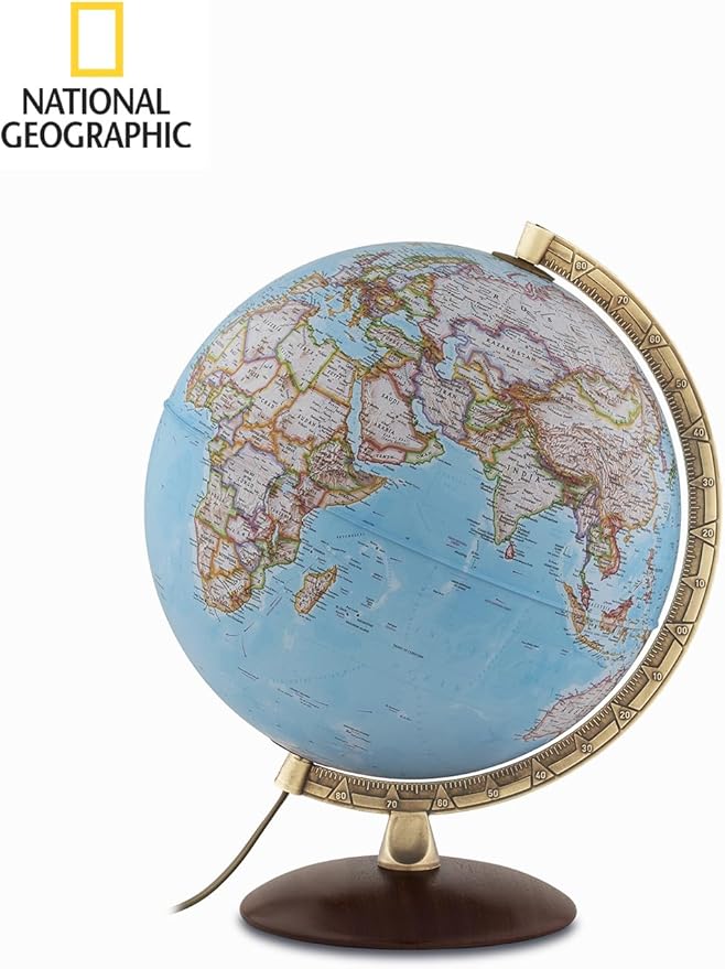 Globo Terrestre National Geographics Gold Classic 2