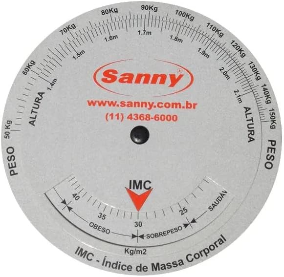 Adipômetro Científico Classic Sanny 5