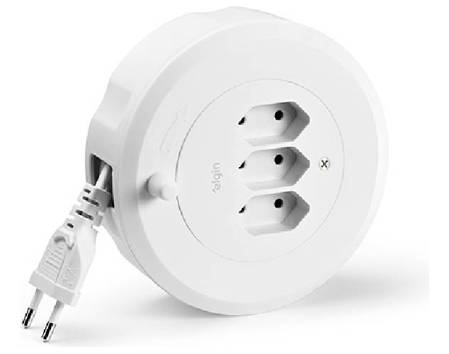 Extensão Elétrica Carretel Elgin 1