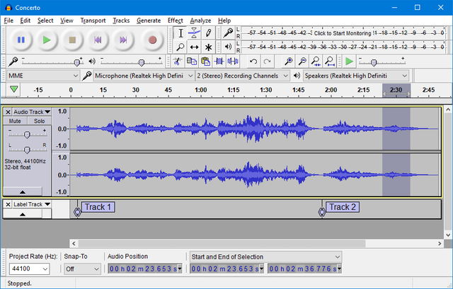 Audacity 2