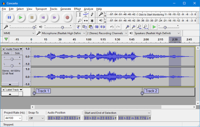 Audacity 2