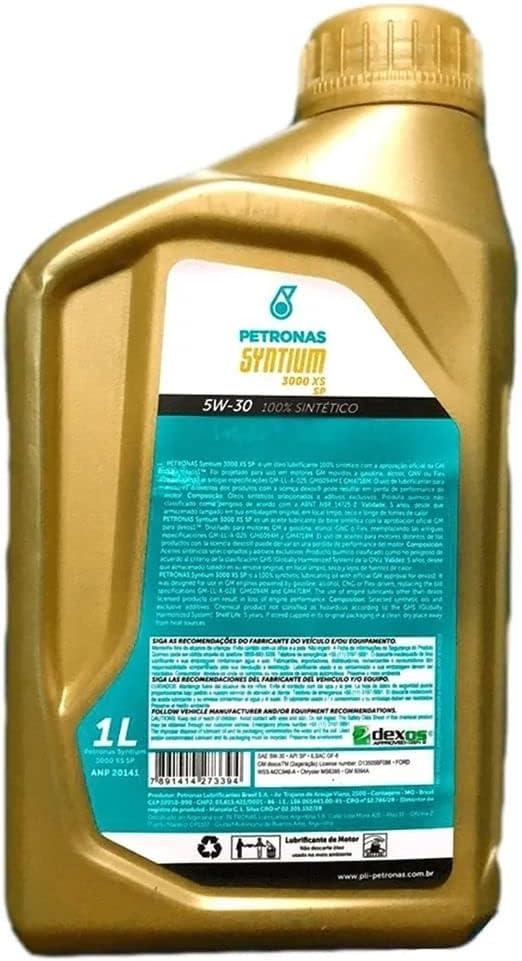 Óleo Petronas Syntium 3000 XS 5W-30 API SP 2