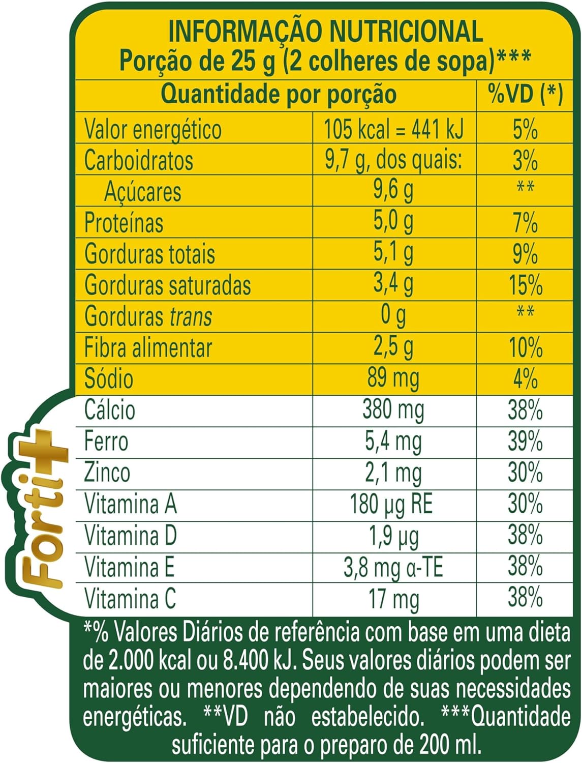 NINHO® Mix Forti+ em Pó Instantâneo 2