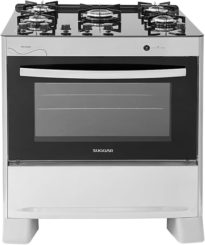 Fogão Neo Glass 5 Queimadores Prix 1