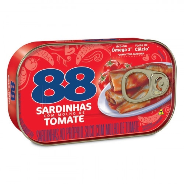 Sardinha com Molho de Tomate 88 1