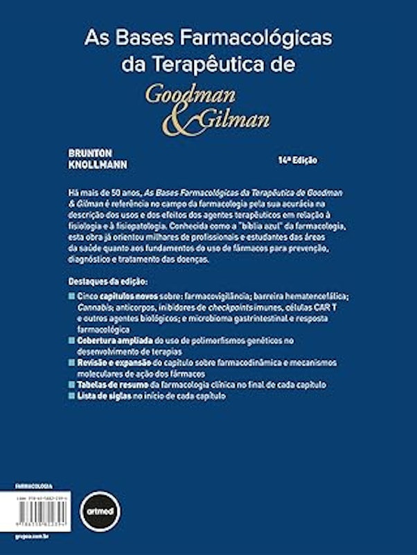 As Bases Farmacológicas da Terapêutica de Goodman e Gilman 5