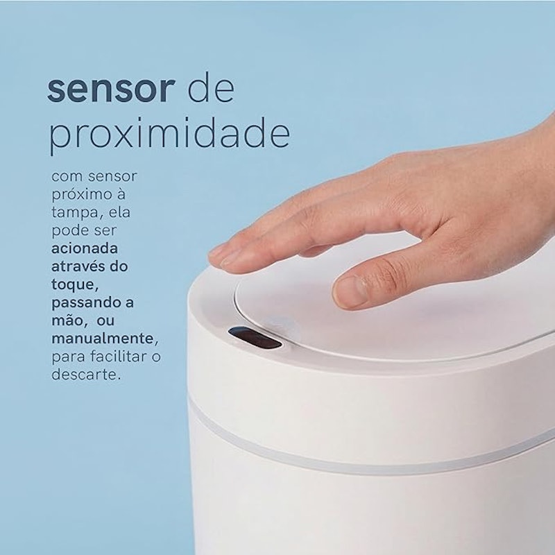 Lixeira Automática Inteligente 6 L 3