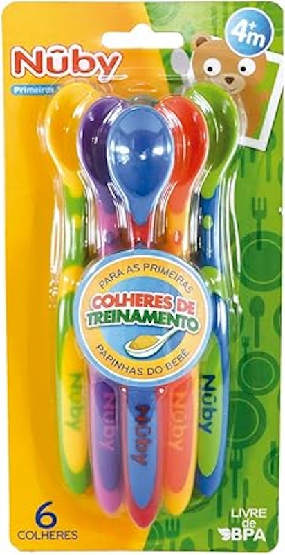 Kit Colheres Coloridas Sortido 4