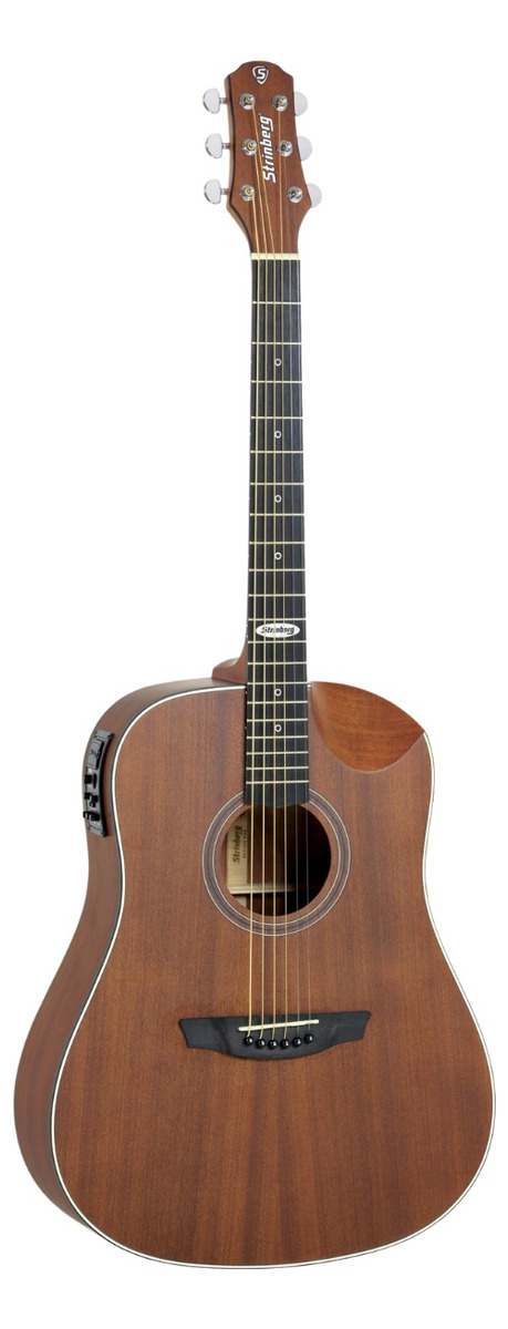 Violão Folk Strinberg Black Plus Half Cutaway 2