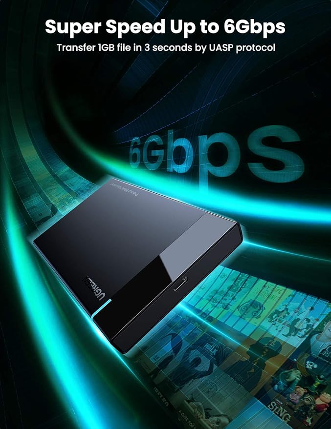 Case Gaveta HD Externo Ugreen 2