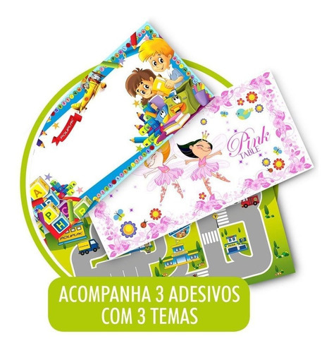 Mesinha Didática Infantil Colorida 2