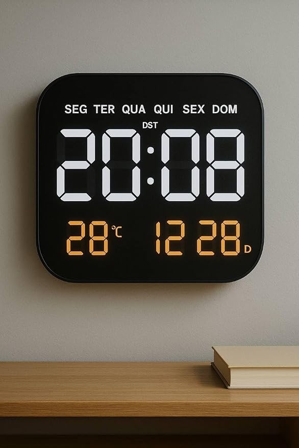 Relógio Digital de Parede e Mesa 1