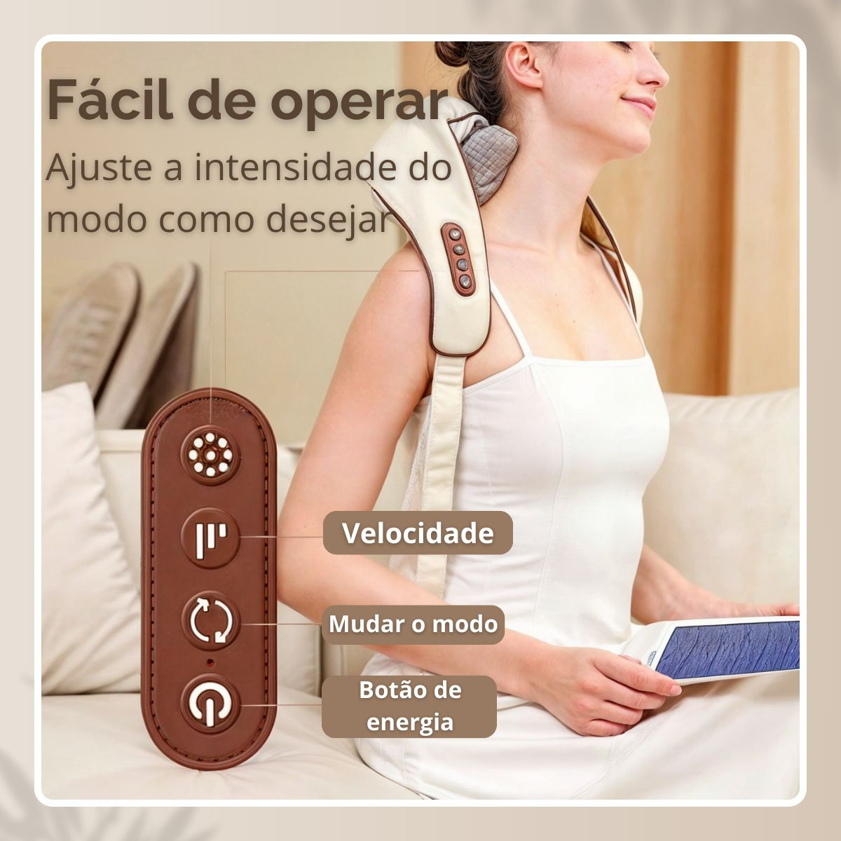 Massageador de Pescoço Shiatsu 3