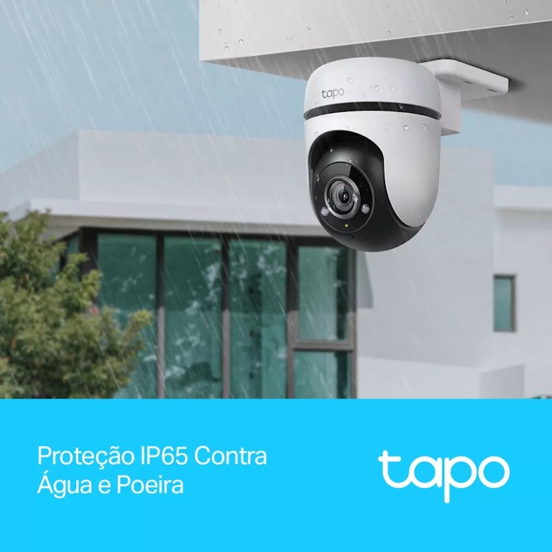 Câmera de Segurança Wi-Fi Externa 360º 1080p Full HD 5