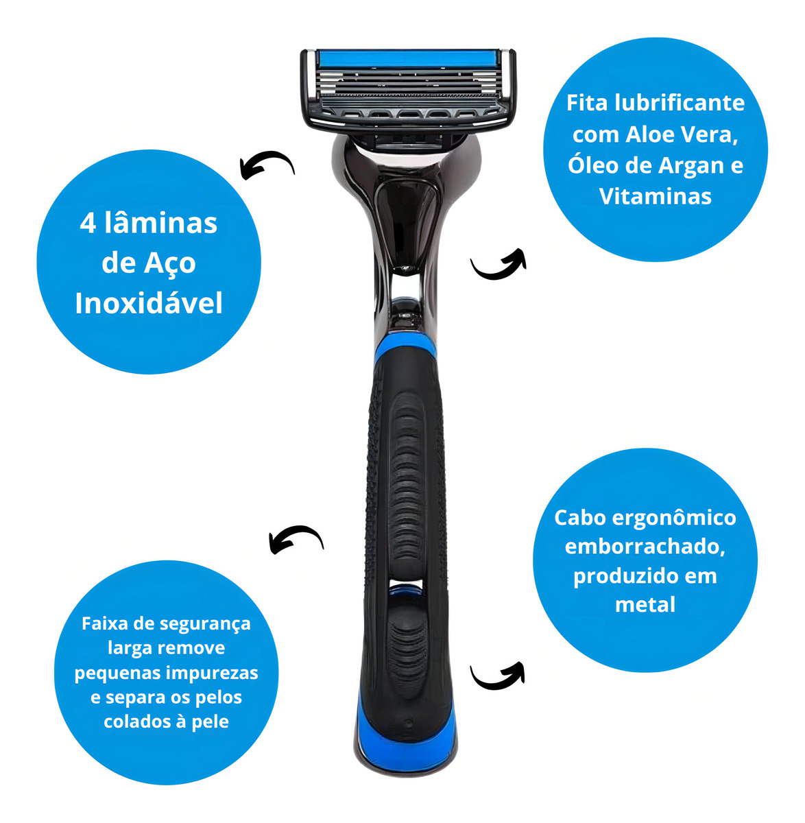 Aparelho de Barbear The Razor 4 2