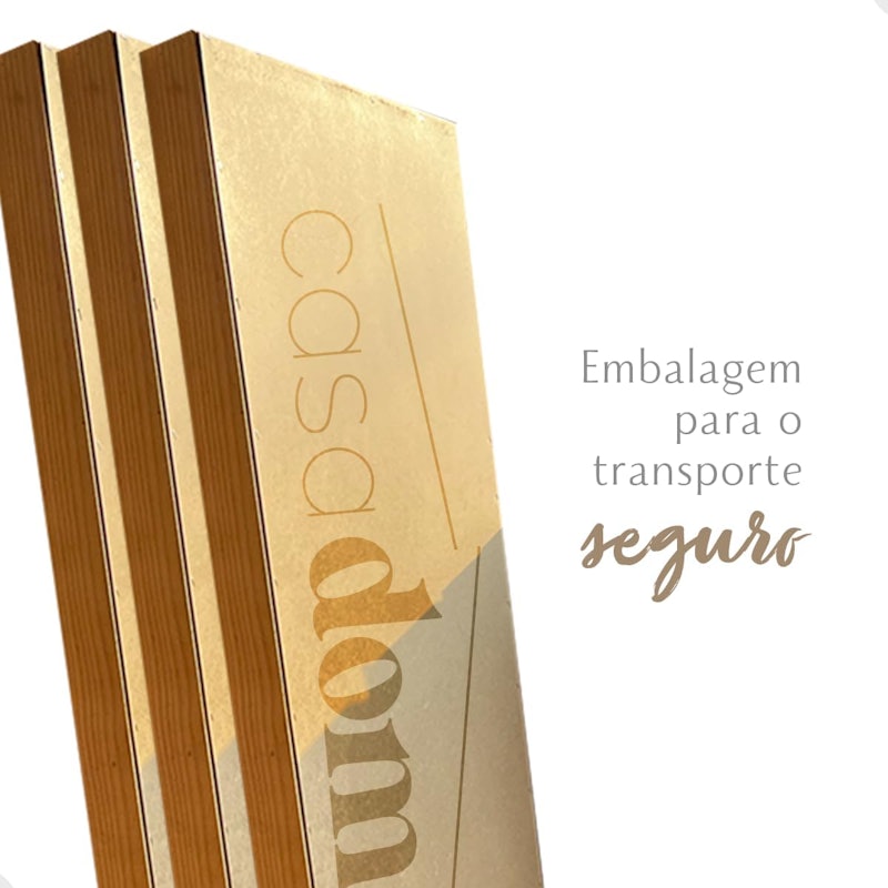 Espelho Pílula 150 x 50 cm em Couro com Suporte de Parede 5