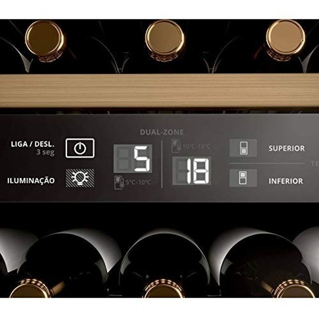 Adega Dual Zone 33 Garrafas 2