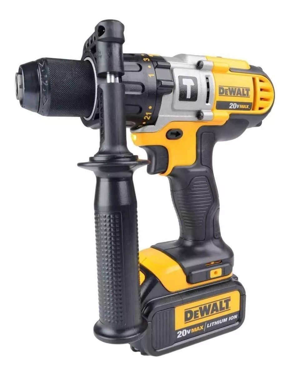 Parafusadeira e Furadeira de Impacto 1/2" 20 V MAX DeWalt (220 V) 3