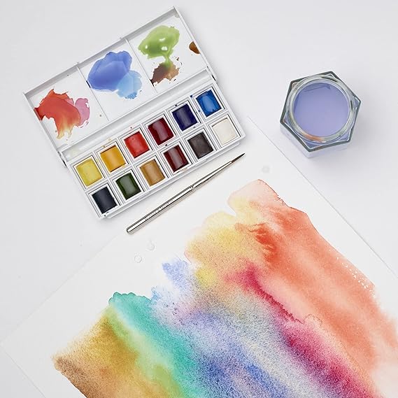Aquarela Cotman 12 Cores 3