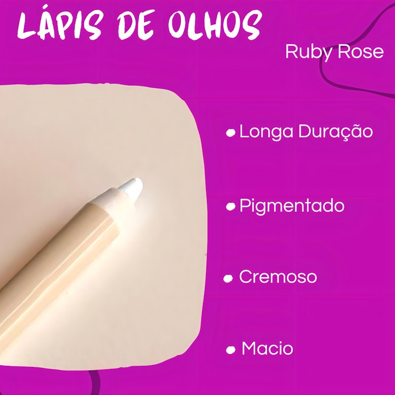 Lápis de Olho Glass White 2