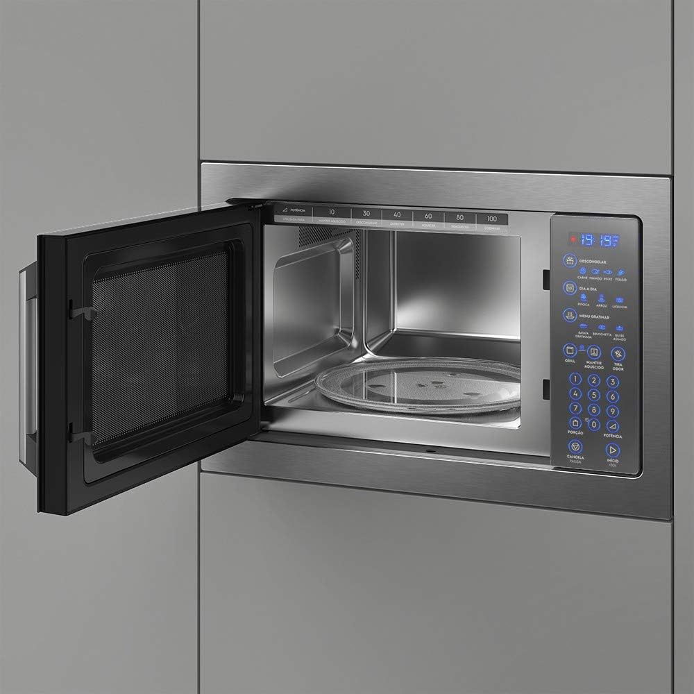 Micro-ondas Electrolux 34 L Inox Home Pro com Grill e Função Tira Odor 5