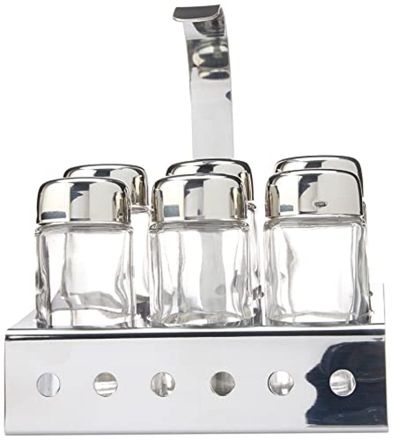 Porta-Temperos Inox Parma 3