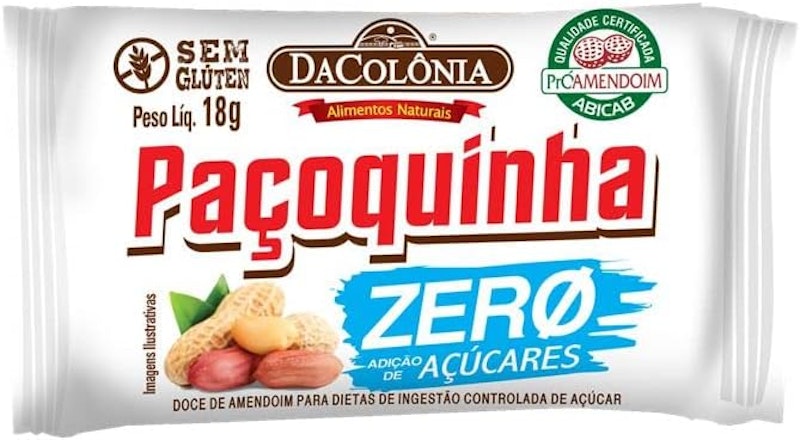 Paçoca Rolha Zero Açúcar DaColônia 3
