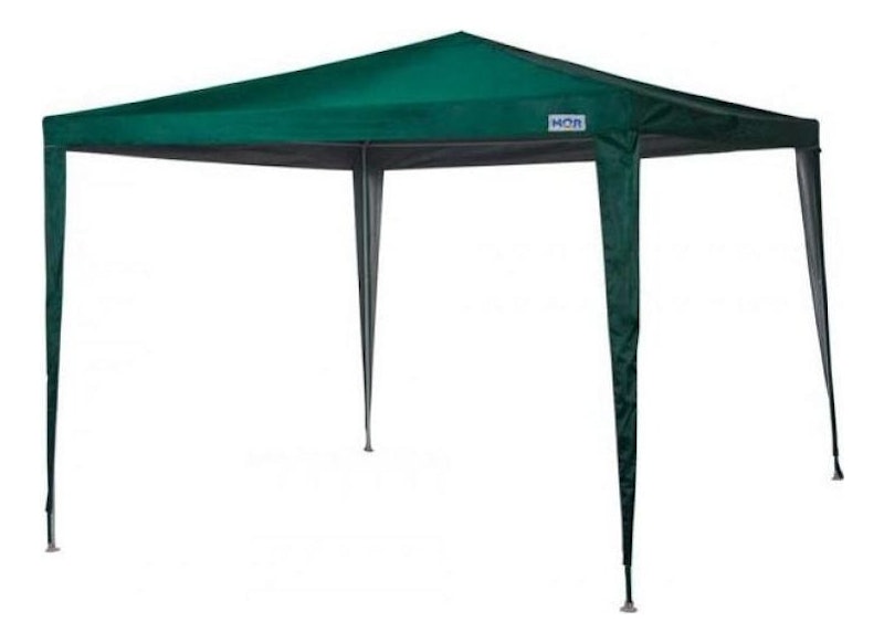 Gazebo Poliéster Oxford com Silvercoating 3 x 3 m Mor 1